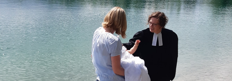 Taufe im See