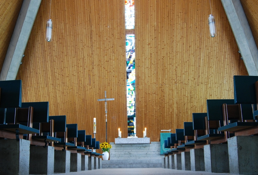 Innenraum der Kapernaumkirche